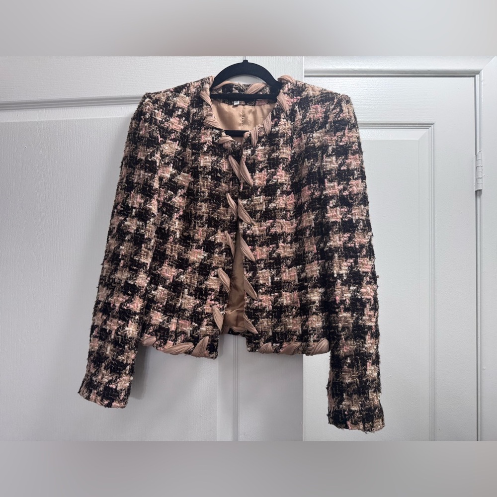 Angel Nina Vintage Women's multicolor Tweed Jacket